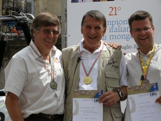 Da sinistra a destra: Richard Parry, Paolo Bonanno, Andrew Holly (Foto R.Spagnoli)